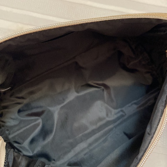 LANCÔME Cosmetics Womens Gold Metallic Bag - New Unused - Picture 6 of 9